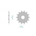 Kit chaine DID  ACIER GAS-GAS 250 EC-F 4T 2010 à 2013