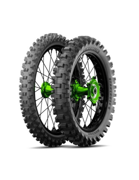Pneu MICHELIN STARCROSS 6 MEDIUM SOFT 80/100-21 M/C NHS 51M TT