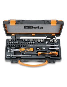 Jeu de 11 douilles hexagonal 20 embouts et 8 accesoires BETA