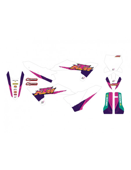 Kit déco BLACKBIRD Retro - KTM SX/SX-F