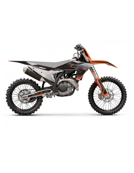Kit déco BLACKBIRD noir mate - KTM SX/SX-F