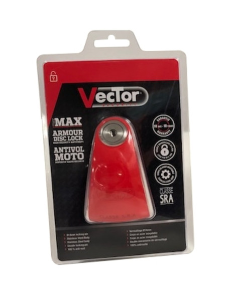 Bloque-disque VECTOR SRA/ART4 - rouge x10
