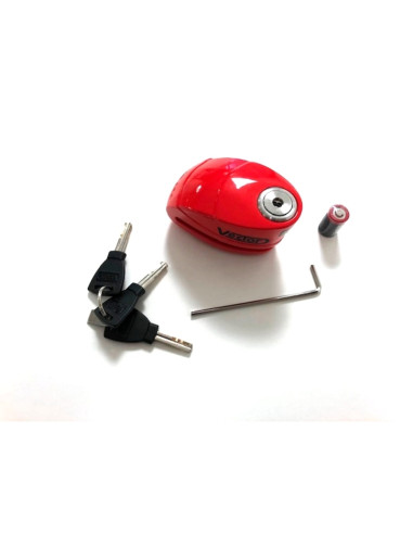 Bloque-disque VECTOR Alarme SRA/ART4 - rouge x30