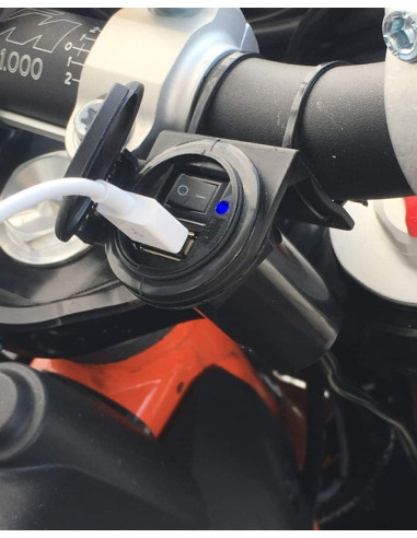 Prise USB BAAS BIKE PARTS - 12V 2.1A