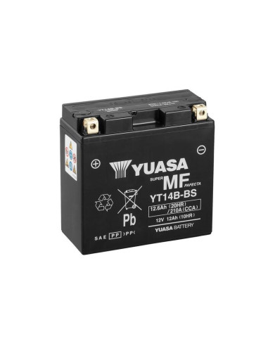 Batterie YUASA sans entretien activée usine - YT14B FA