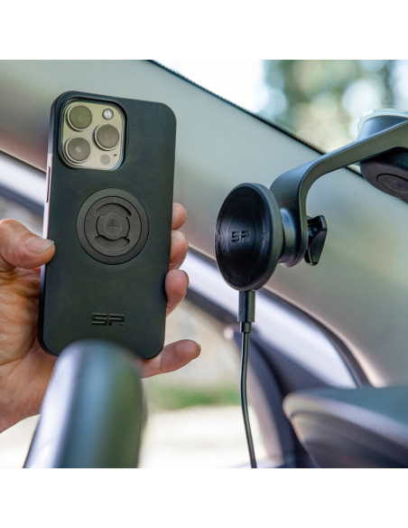 Support ventouse avec recharge à induction SP CONNECT SPC+