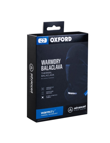 OXFORD Advanced Warmdry Balaclava Schwarz