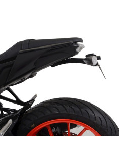 Support de plaque R&G RACING noir - Yamaha MT-125 2