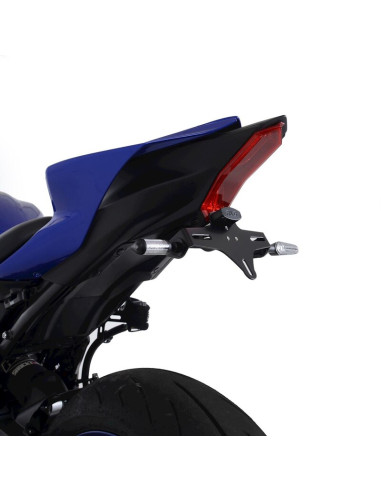 Support de plaque R&G RACING - noir Yamaha R7