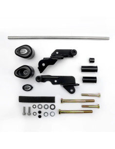 Tampons de protection R&G RACING Aero - noir Suzuki Hayabusa 2