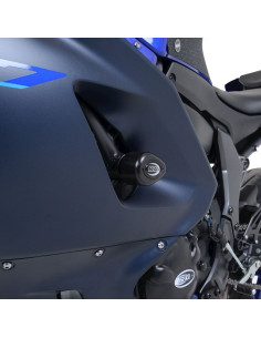Tampons de protection R&G RACING Aero Race - noir Yamaha R7