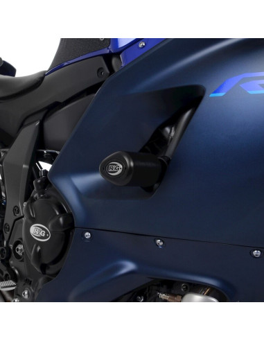 Tampons de protection R&G RACING Aero Race - noir Yamaha R7