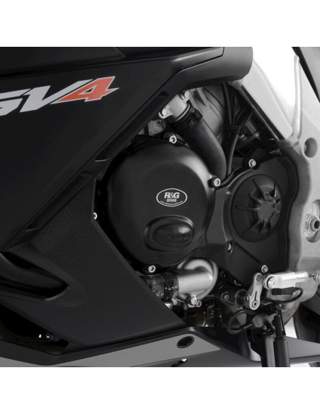Couvre-carter moteur (droit et gauche) R&G RACING Race Series - Aprilia Tuono V4 1100 Factory / RSV4 1100 Factory 
