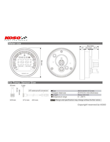 Compteur digital OKOS DL-04 - BMW R Nine T