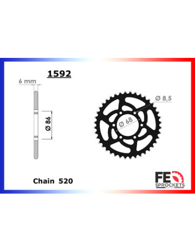 VOGE 300.AC/ACX/R/DS '20 14X40 RK520GXW