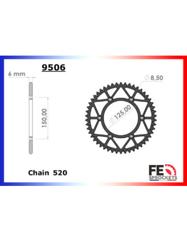 KXF.250 / KX.250.X '21/23 (4T) 13X50 RKGB520KXZ