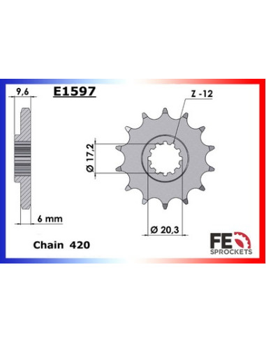 65.SX '22/23 14X48 RK420MS *