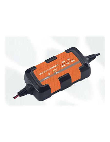 SCZ8 Chargeur de batterie 12V automatique - 0.8 A.