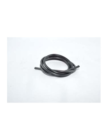 1 Mètre de cable d'Allumage en Silicone 5mm Noir.