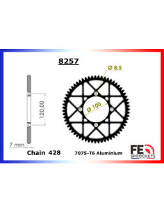 C/ALU BETA 125.RR '06/16  58  428