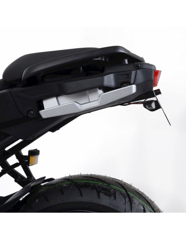 Support de plaque R&G RACING noir - Yamaha Tracer 9 GT
