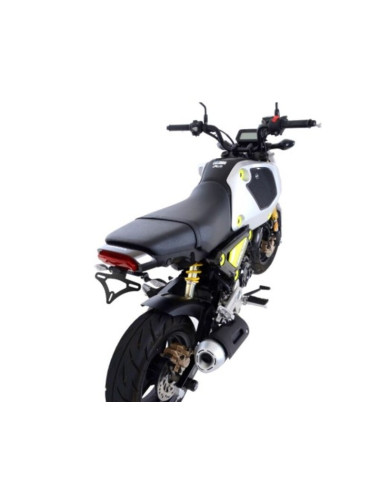 Support de plaque R&G RACING noir - Honda MSX 125 GROM