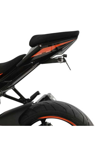 Support de plaque R&G RACING noir Ducati