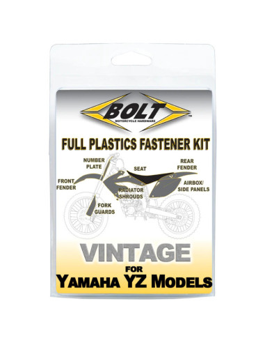 Kit visserie plastiques BOLT - Beta