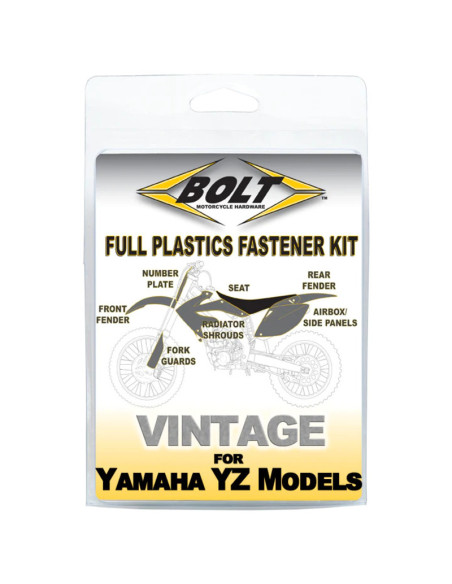 Kit visserie plastiques BOLT - Beta