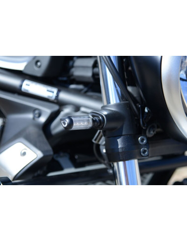 Adaptateurs micro-clignotants avant R&G RACING - Kawasaki Vulcan S/Cafe