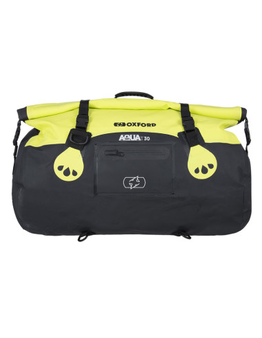 Sacoche OXFORD Aqua T-30 Roll Bag noir/jaune fluo 30L