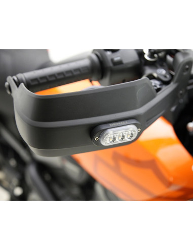 Kit protège-mains avec clignotant DENALI Plug-&-Play T3 - Harley-Davidson Pan America 1250