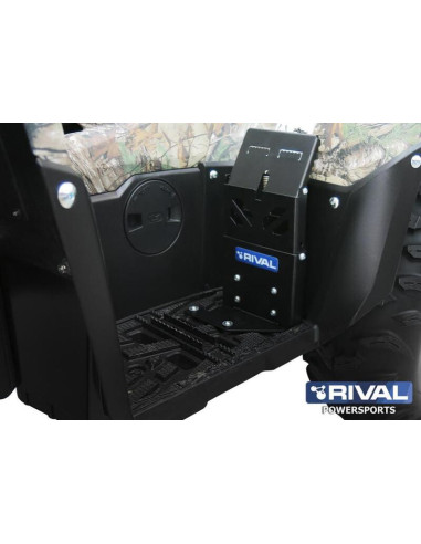 Reposes-pieds passager RIVAL - Yamaha Grizzly 550 / 700 / Kodiak 700