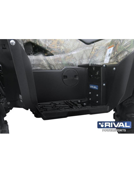 Reposes-pieds passager RIVAL - Yamaha Grizzly 550 / 700 / Kodiak 700
