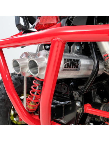 Ligne complète HMF Dual Performance Series acier inoxydable - Polaris Scrambler / Sportman XP 1000 S Ligne complète HMF Dual Performance Series acier inoxydable - Polaris Scrambler / Sportman XP 1000 S