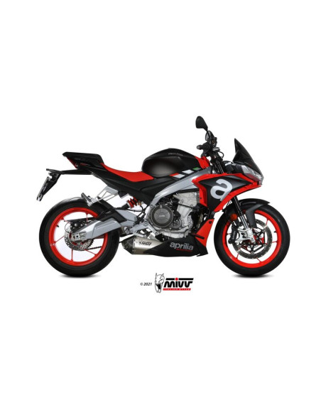 Ligne complète MIVV Delta Race - Aprilia Tuono 660 Ligne complète MIVV Delta Race - Aprilia Tuono 660