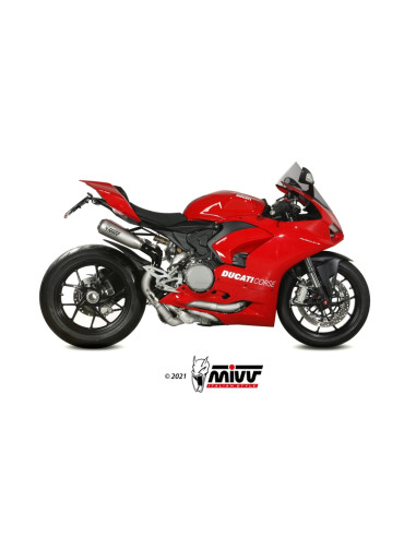 Ligne complète MIVV X-M1 titane/inox - Ducati Panigale V2 Ligne complète MIVV X-M1 titane/inox - Ducati Panigale V2