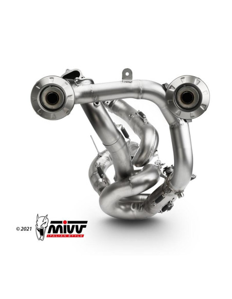 Ligne complète MIVV X-M1 titane/inox - Ducati Panigale V2 Ligne complète MIVV X-M1 titane/inox - Ducati Panigale V2
