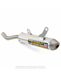 Silencieux PRO CIRCUIT 304 aluminium/inox - Yamaha YZ125