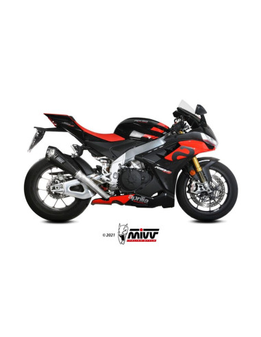 Silencieux MIVV Delta Race carbone - Aprilia RSV4 Silencieux MIVV Delta Race carbone - Aprilia RSV4
