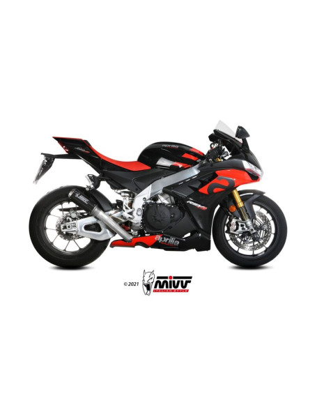 Silencieux MIVV MK3 carbone - Aprilia RSV4 Silencieux MIVV MK3 carbone - Aprilia RSV4
