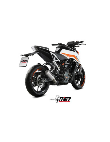 Silencieux MIVV MK3 Slip-On acier inoxydable - KTM 125 / 390 Duke Silencieux MIVV MK3 Slip-On acier inoxydable - KTM 125 / 390 Duke