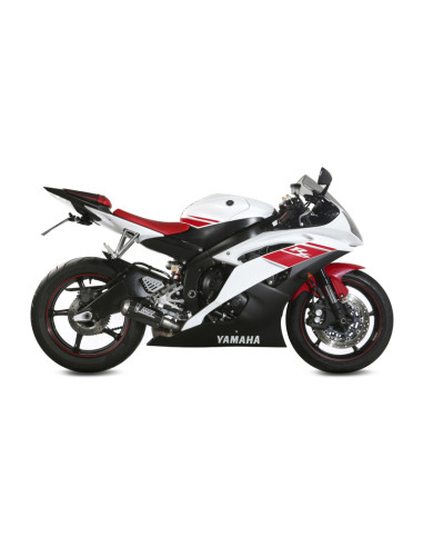 Silencieux MIVV MK3 Slip-On carbone - Yamaha YZF 600 R6