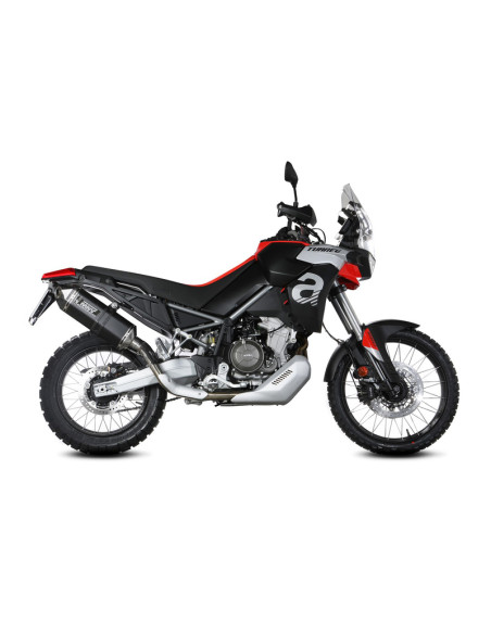 Silencieux MIVV Speed Edge Slip-On acier inoxydable noir - Aprilia Tuareg 660 Silencieux MIVV Speed Edge Slip-On acier inoxydable noir - Aprilia Tuareg 660