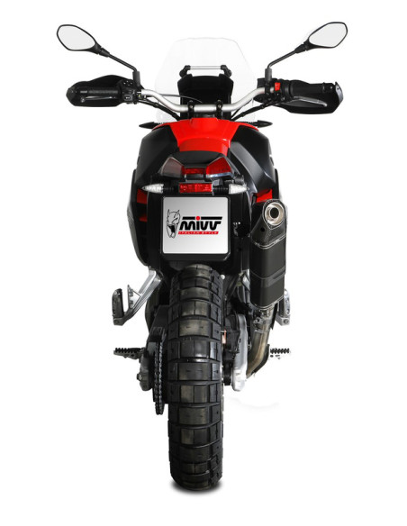 Silencieux MIVV Speed Edge Slip-On acier inoxydable noir - Aprilia Tuareg 660 Silencieux MIVV Speed Edge Slip-On acier inoxydable noir - Aprilia Tuareg 660