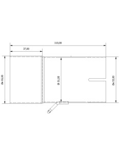 Tube de raccordement MIVV 55  51 mm 2