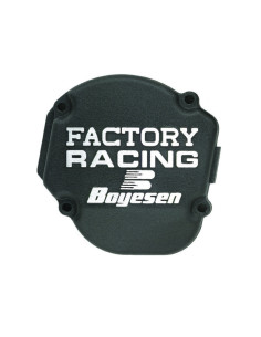 Couvercle d'allumage BOYESEN Factory Racing noir - Kawasaki KX250 (90-04)
