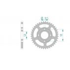 Kit chaine DID  ACIER HONDA NSR 125 R   F,G,H,J TC01 1985 à 1988