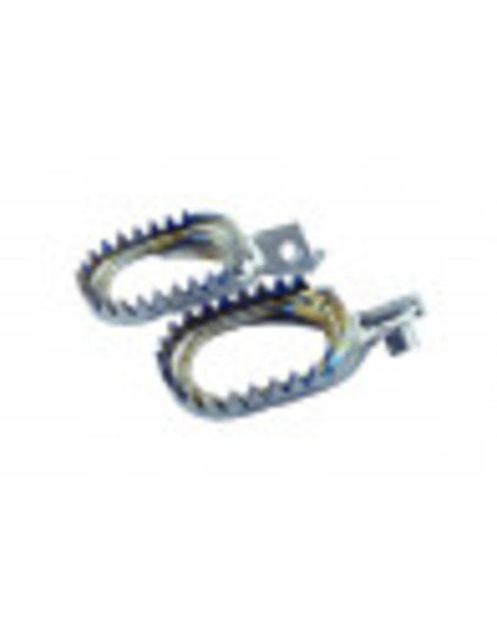 Reposes-pieds SCAR titane anti-boue