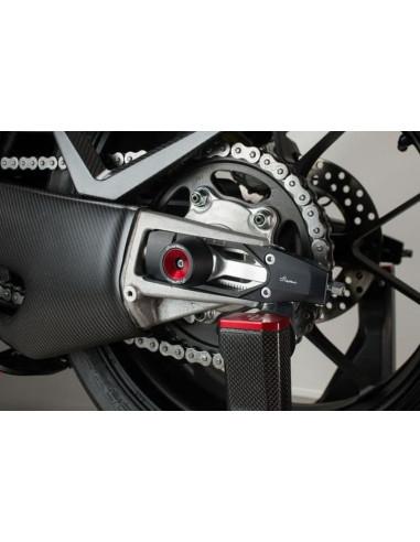 Tendeur de chaîne LIGHTECH noir - Aprilia RSV4
